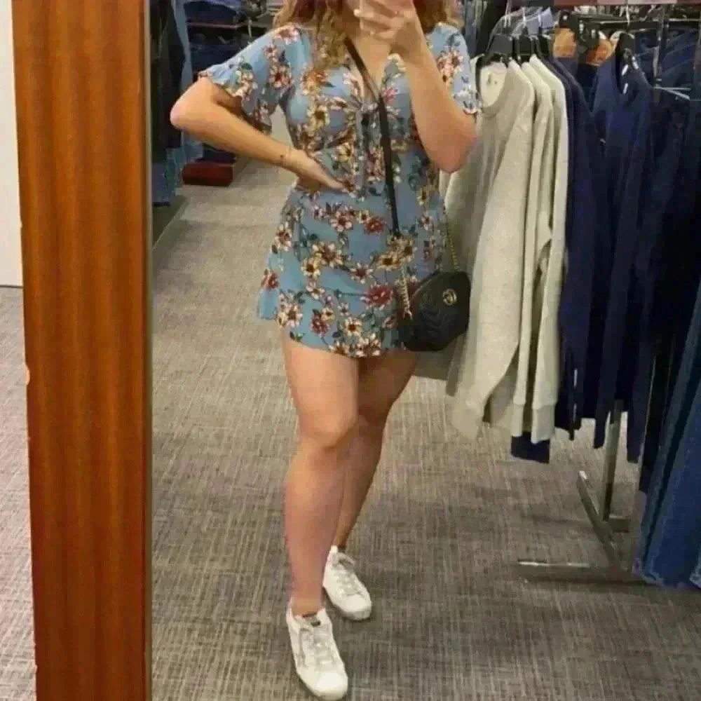 Floral Mini Dress Size Small - Picture 2 of 5